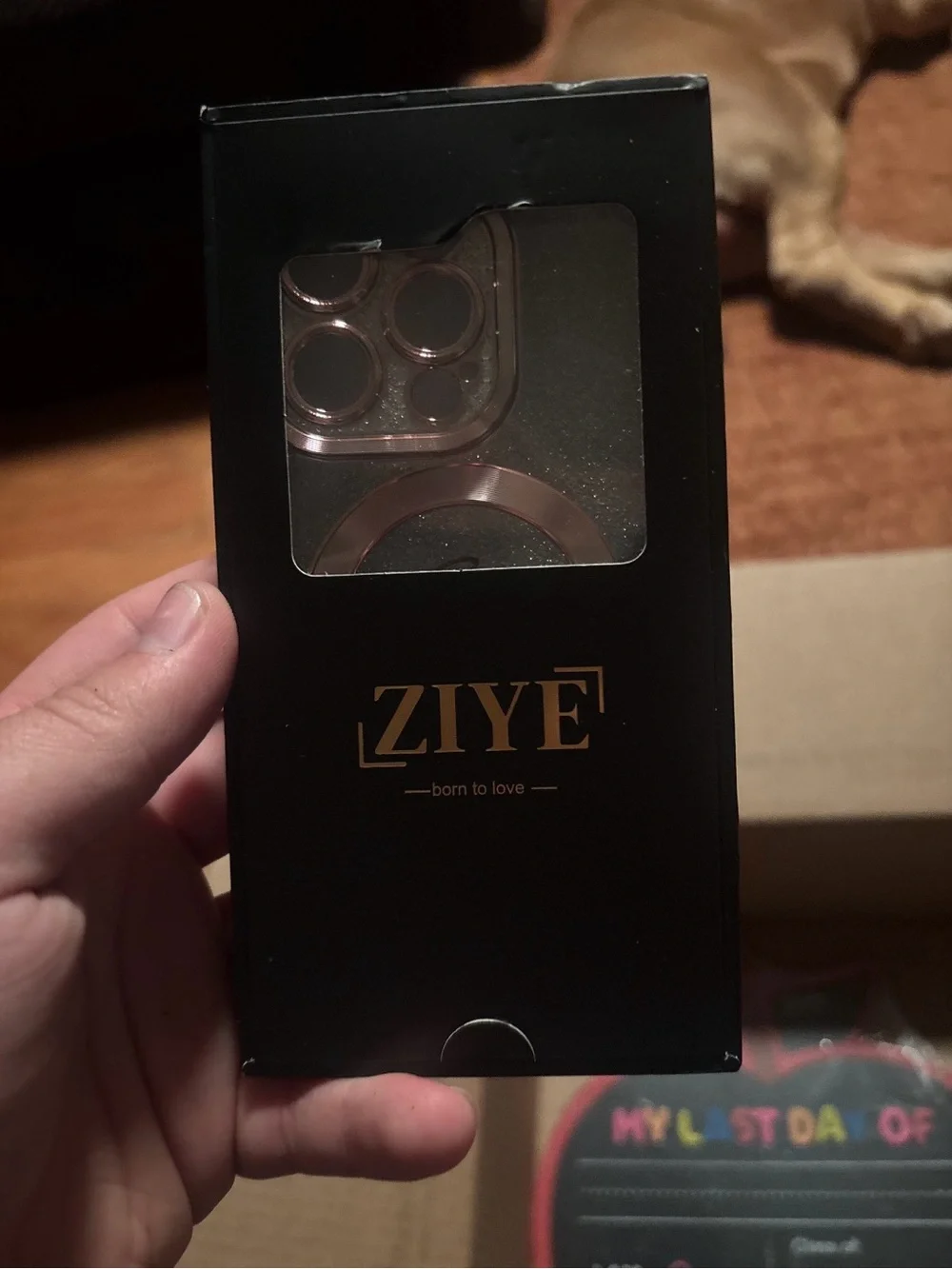Rose Gold Camera Lens Protector Case for Cell Phones